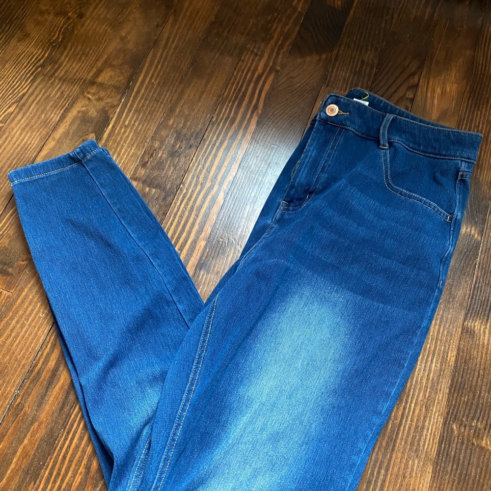 HALARA Women's Skinny Jeans - Dark Blue